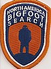 North America Bigfoot Patch