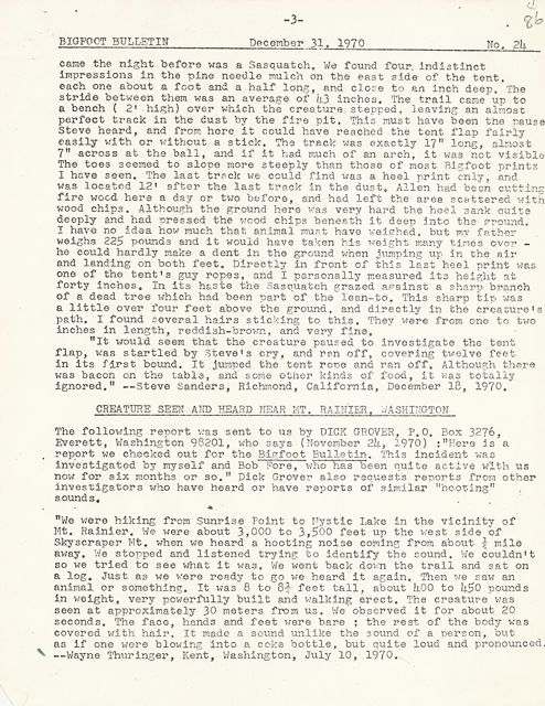 Bigfoot Bulletin #24 Page 3