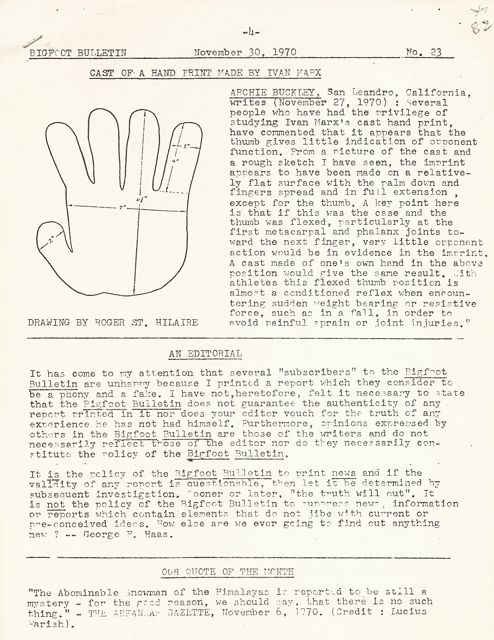 Bigfoot Bulletin #23 Page 4