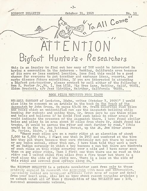 Bigfoot Bulletin #10 Page 3