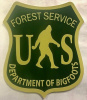 Sticker- Department of Bigfoot
